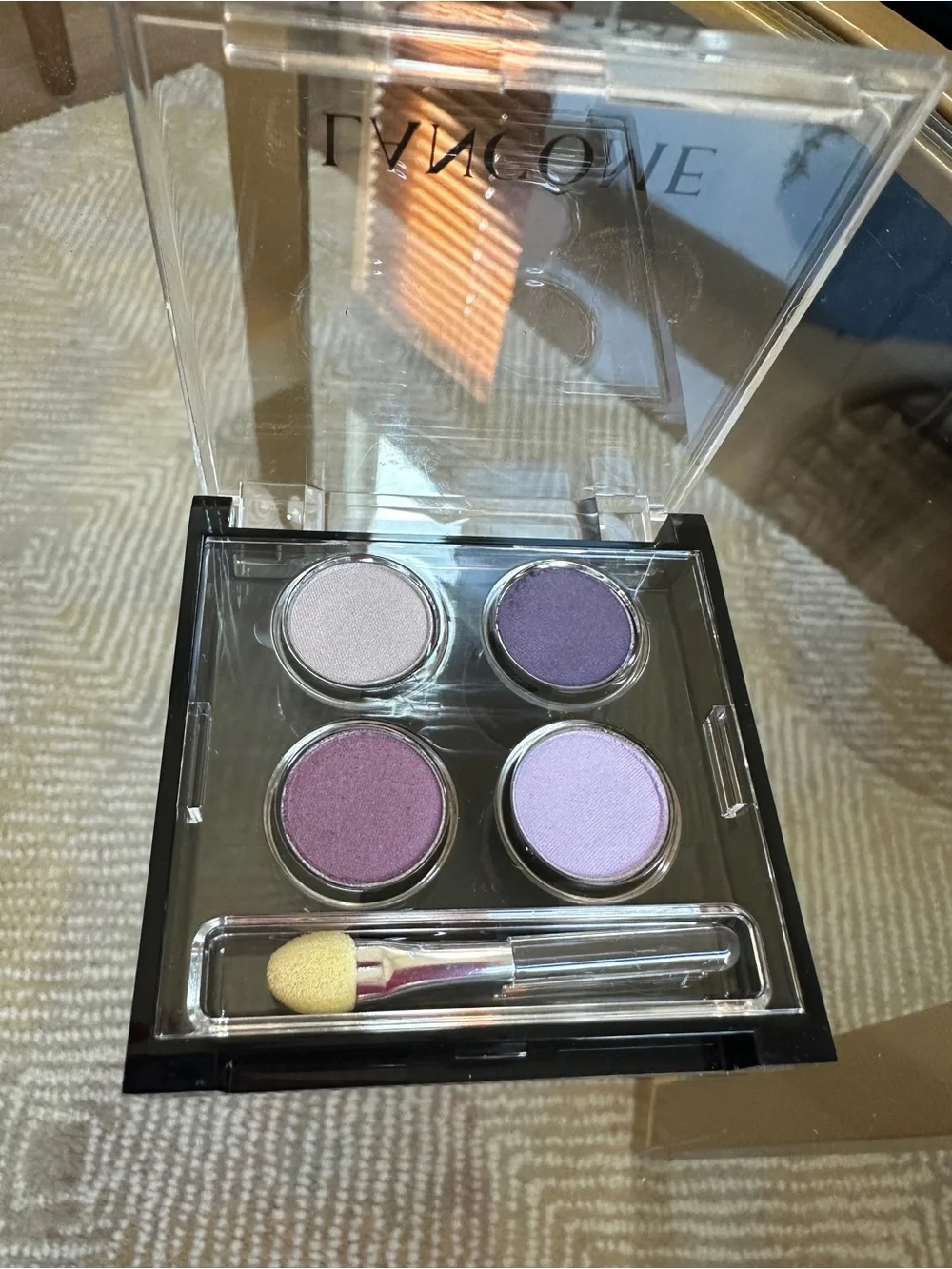 New Lancôme color focus quad pallet 4passion of shades of purple
